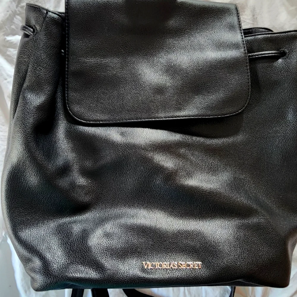Victorias secret leather like backpack. - Picture 1 of 3